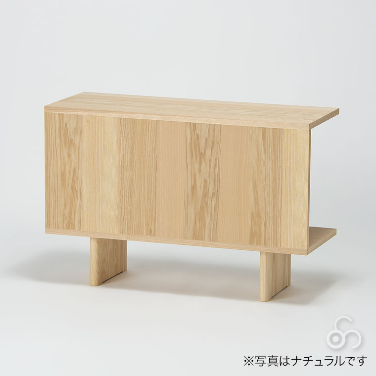 (プレゼント付) cosine コサイン サイドシェルフ ライトグレー レッド ブルー LS-05CT 無垢材 木製 おしゃれ_9