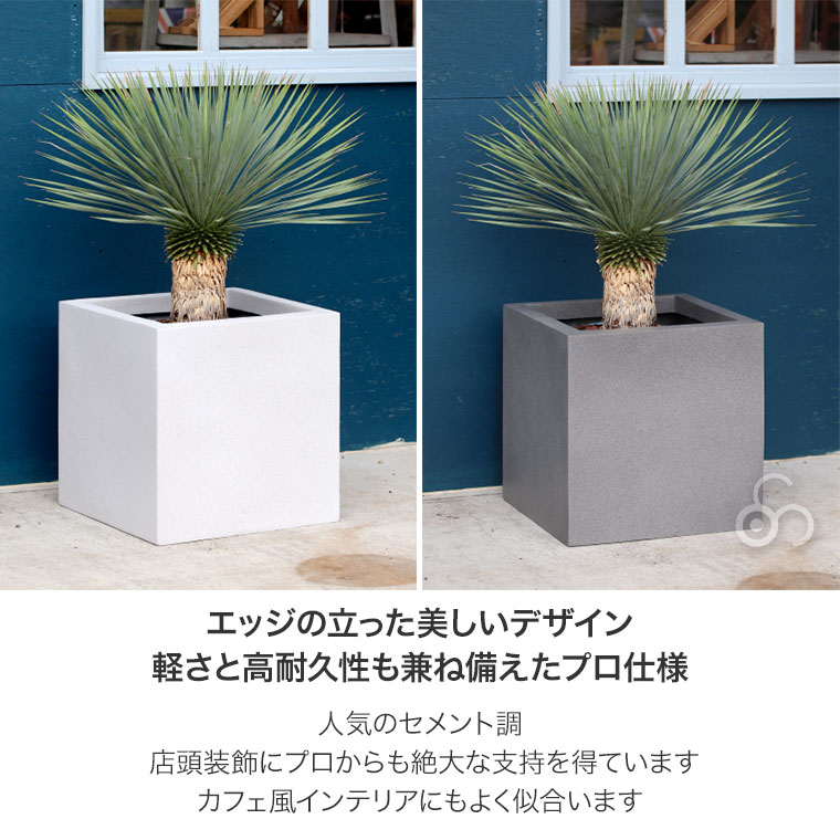 ベストセラー 直接引取限定 特大 プランター 高さ95cm 植物/観葉植物