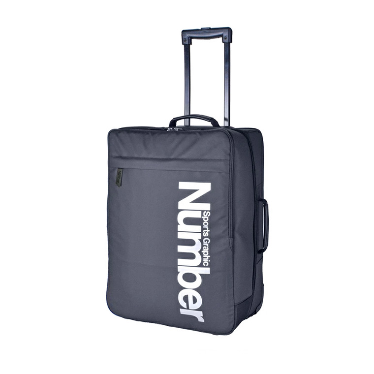 ソフトキャリー ナンバー NUMBER 2輪 45L 撥水 3段階キャリーバー 軽量 消臭ネーム 南京錠対応 ビジネス 出張 合宿 旅行 ポリエステル 61001 メンズ レディース Number ナンバー ソフトキャリー 45L 61001 スーツケース キャリー
