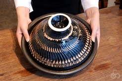 長谷園 ふっくらさん 黒らく 大 AND-06(鍋、グリル、タジン) : サンワ