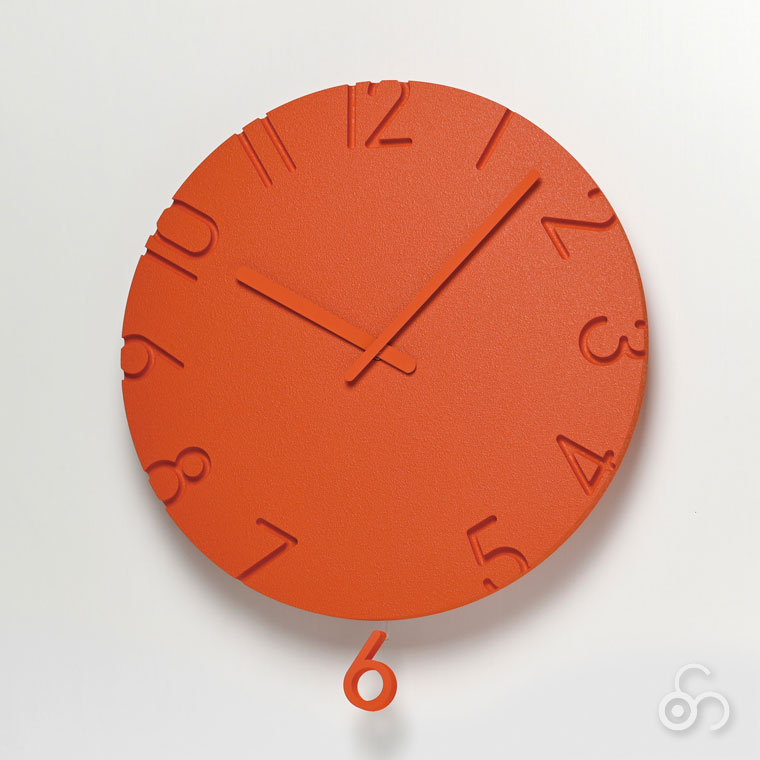 Lemnos（レムノス） 掛け時計 carved Lemnos CARVED SWING COLORED