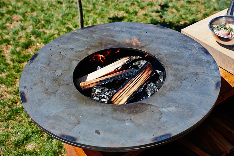 バーベキューグリル 大型 コンロ BBQ OFYR(オフィア) シュラスコ用焼き串