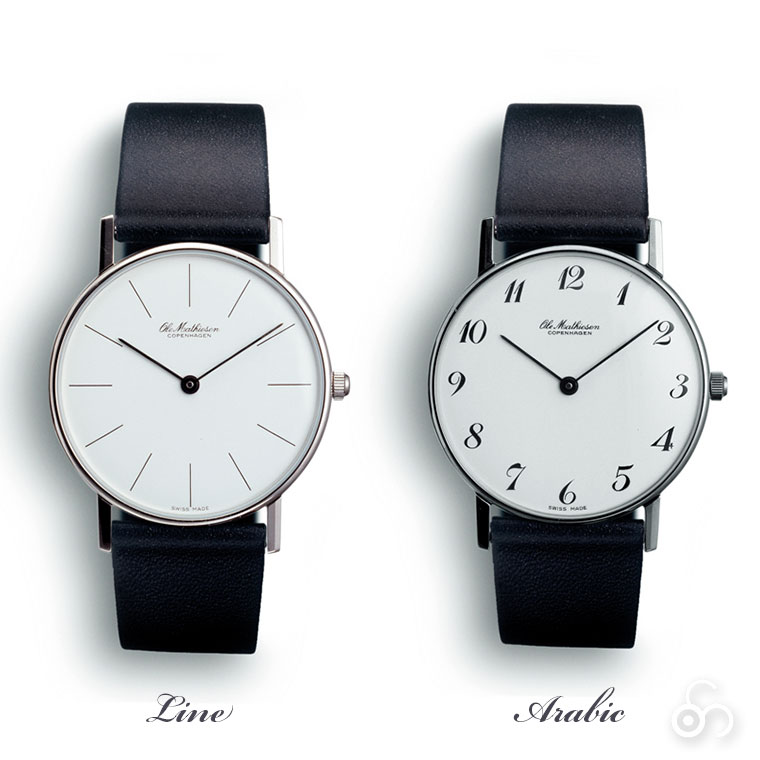 Ole Mathiesen オーレ・マティーセン 1962 Classic 33mm Quartz Steel