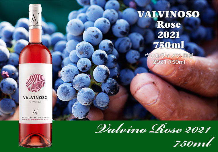 ロゼワイン ヴァルヴィノソ ロゼ VALVINOSO Rose 2021 750ml