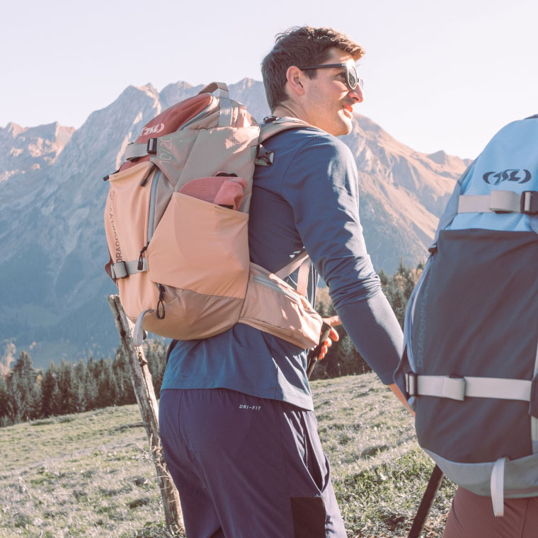 TSL バックパック ドラゴンフライ 10-20L PFSAD1020 リュック ザック デイパック 登山 トレッキング ハイキング トレイル アウトドアの画像