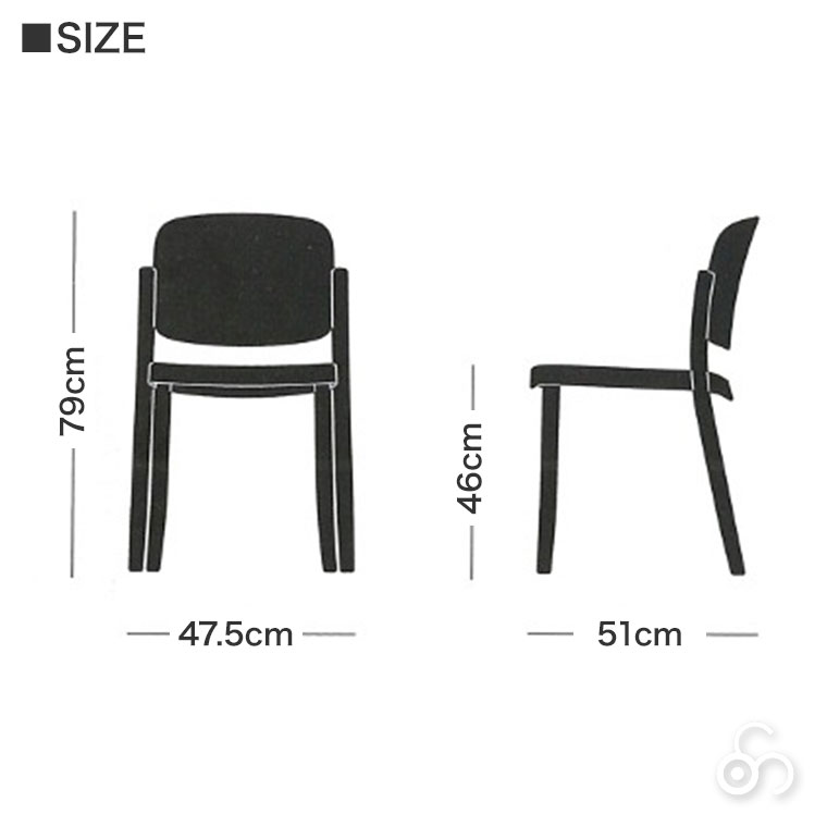 屋内 屋外 スタッキング COLOS(コロス) ピアッツァ1 PIAZZA1 イタリア