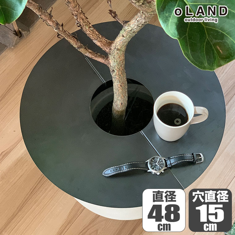 �v�����^�[�e�[�u�� METAL plantertable ��480 �u���b�N pt48bk �v�����c�e�[�u�� �|�b�g�e�[�u��