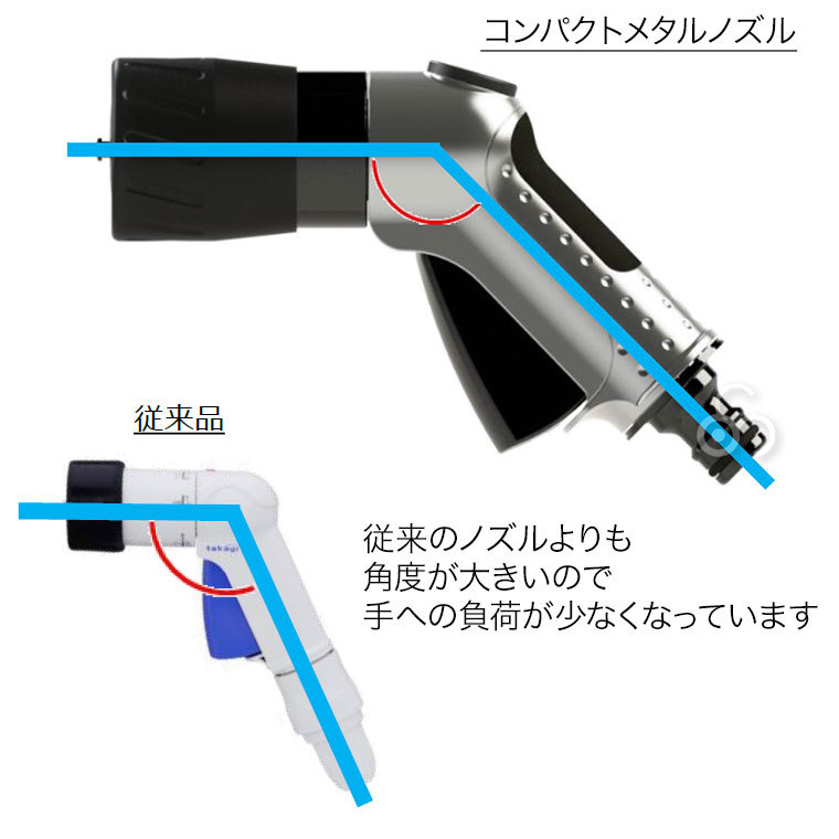 タカギ コンパクトメタルノズル QG1583