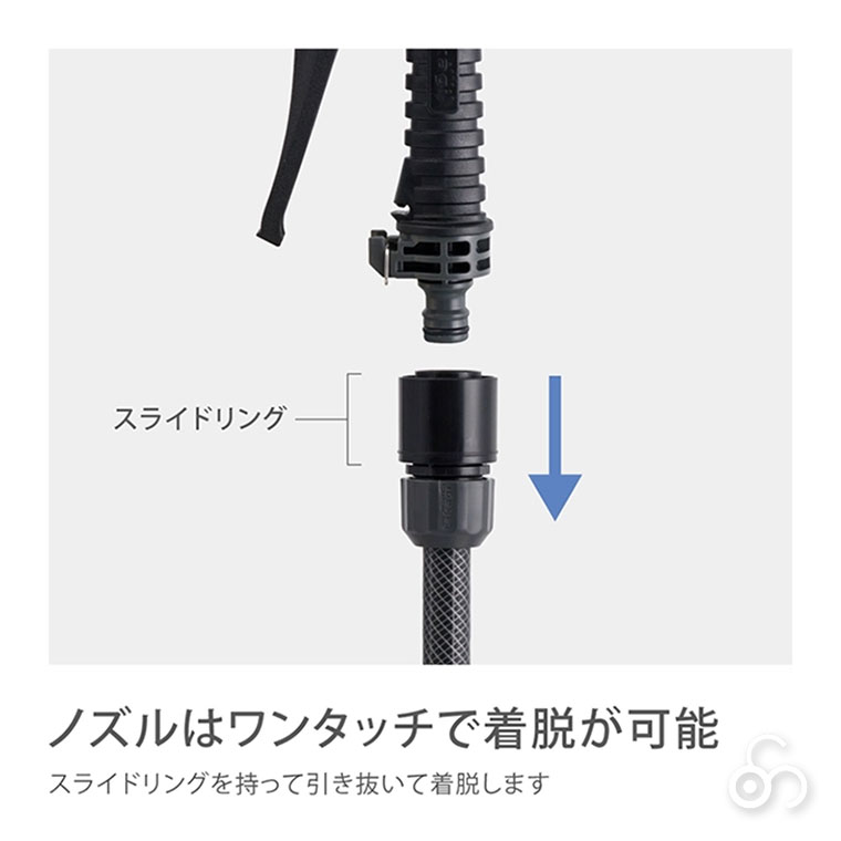 タカギ（takagi） ホースリール 30m オーロラBASE 30m R1330GY
