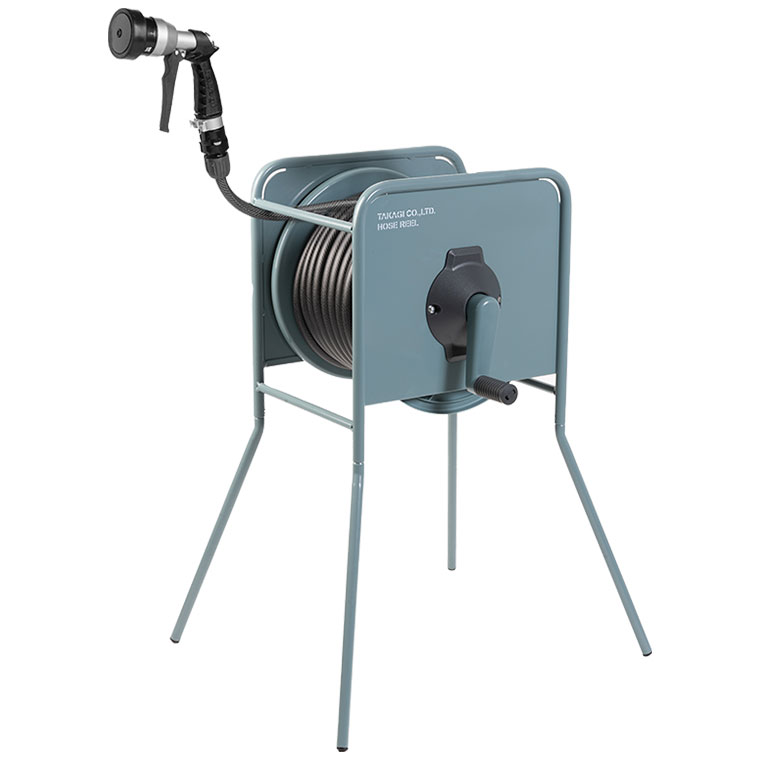 タカギ（takagi） ホースリール 30m リフトメタル 30m おしゃれ
