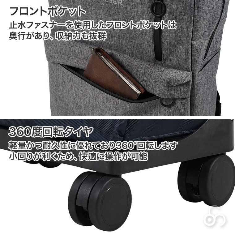 ロルサー 4輪 ROLSER T-SHOP MINI MAX RS-001 29L