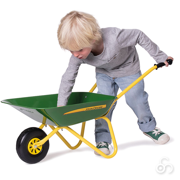 ロリートイズ rolly toys ロリー クラシックサマー John Deere一輪車 RT271986 子供 おもちゃ 子供用 園芸 手押し車 手押しカートの画像