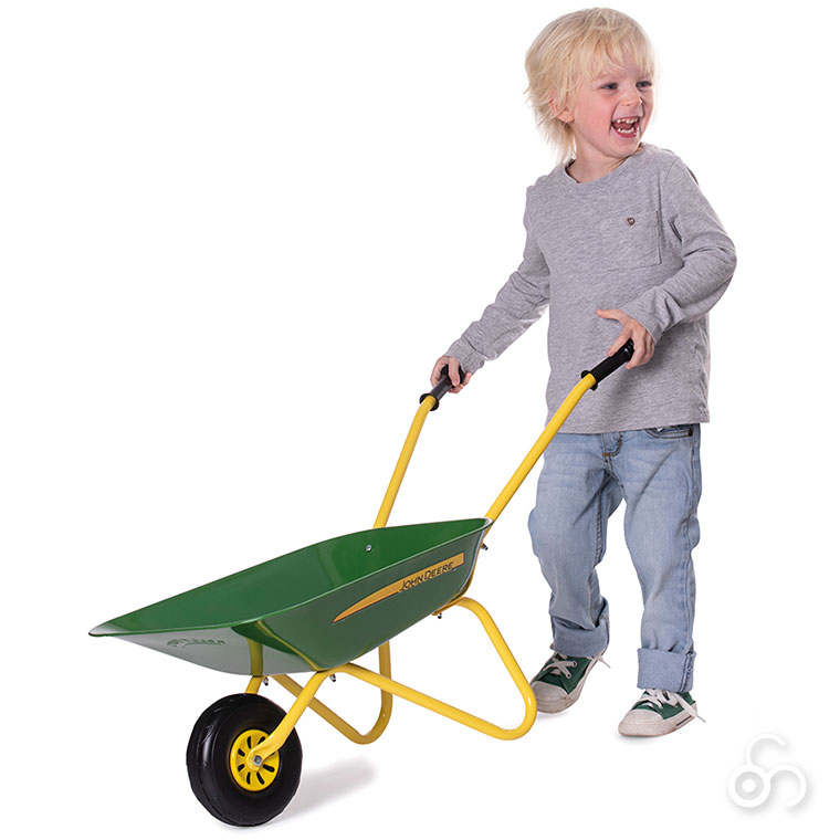ロリートイズ rolly toys ロリー クラシックサマー John Deere一輪車 RT271986 子供 おもちゃ 子供用 園芸 手押し車 手押しカートの画像