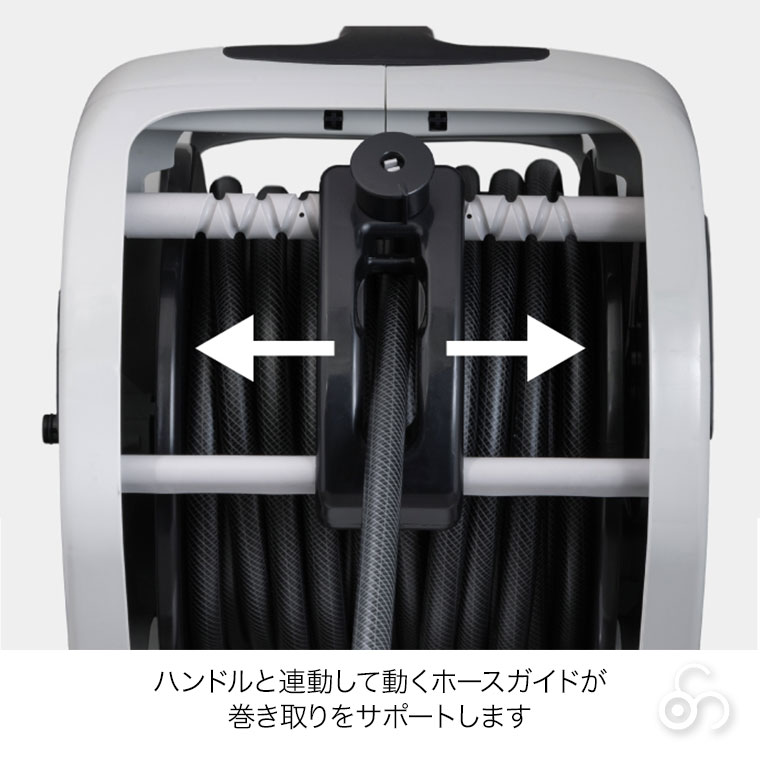 ホースリール 30m タカギ マーキュリーツイスター(CG) 30m 内径12mm RT330CG | タカギ | 03