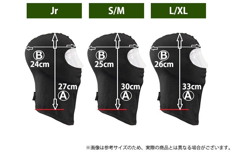 参考サイズ