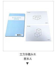 Smilekids スマイルキッズ 立方体積み木 教本Ａ パターンブック ニキーチン 幼児教育 お受験 知育玩具 SK-017