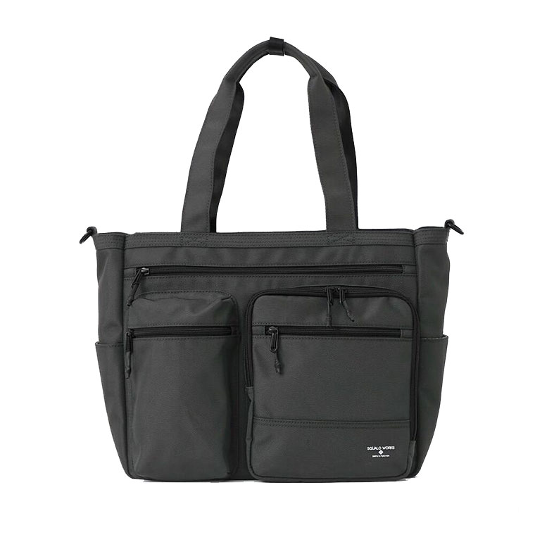 スクアーロワークス High Density Polyester ユーティリティトート トートバッグ 2WAY ショルダー 撥水 防水 メンズ レディース SW-DG003 関連画像3