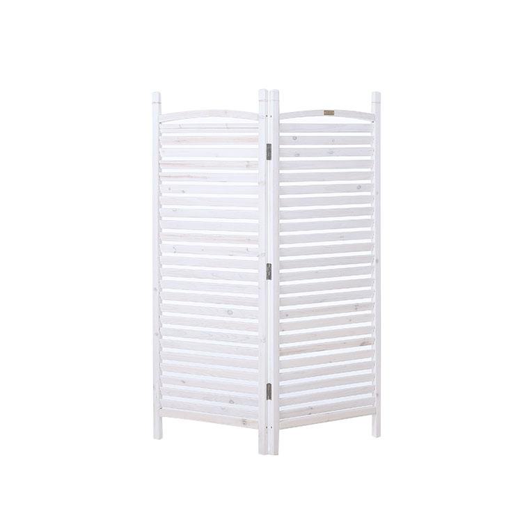 谷村実業 天然木 ガーデン パーティション 2連 高さ148cm 幅104cm 