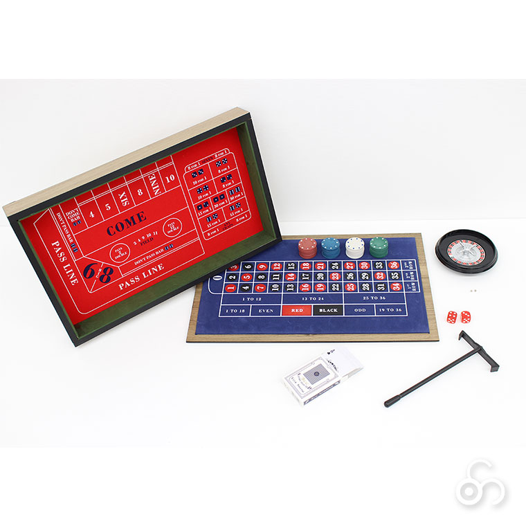 谷村実業 カジノプレイセット TAN-5023 クラップス ルーレット