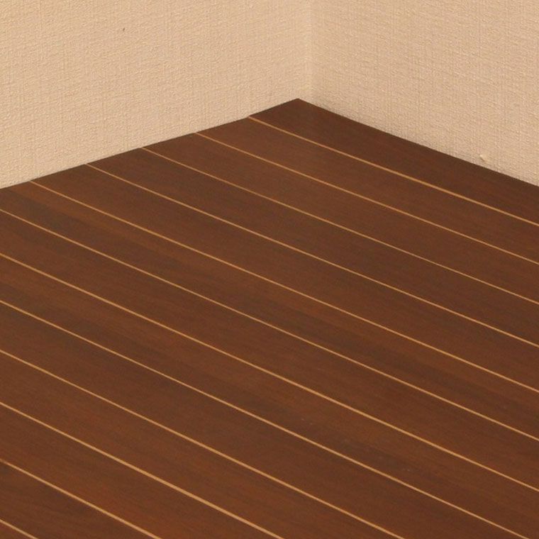 谷村実業 ウッドカーペット 江戸間サイズ 6畳 TAN-895-60 フローリング