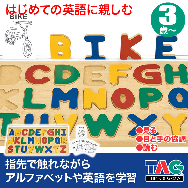 期間限定値下　英語教材　未使用多数！　Englishtime　赤ちゃん〜　知育　英語セット TAG はじめての英語に親しむ TGCMS23 知育玩具 知育 おもちゃ 木製 3歳