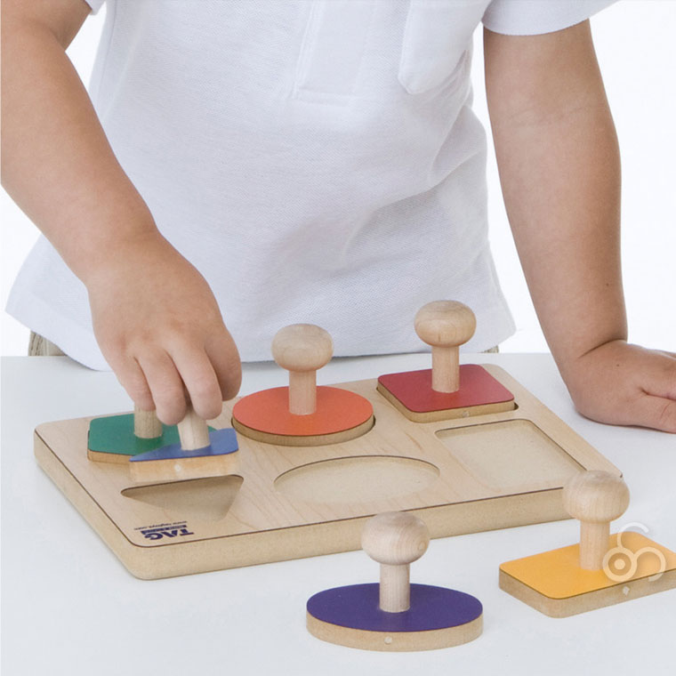 TAG 握りやすい取っ手のついた形パズル TGES9 知育玩具 知育 おもちゃ 木製 2歳 3歳 4歳 5歳 男の子 女の子 誕生日 プレゼント｜sun-wa｜06