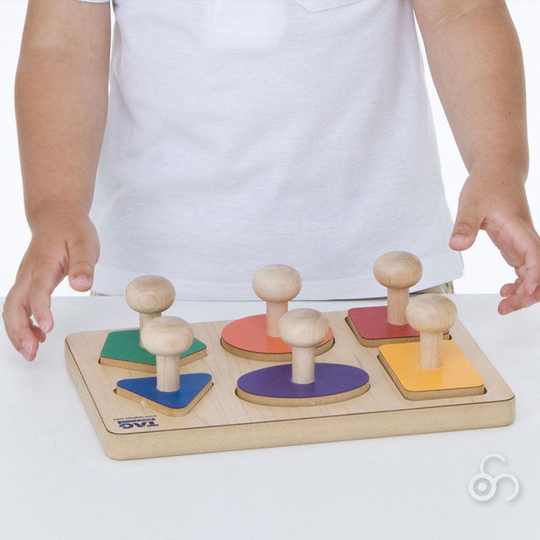 TAG 握りやすい取っ手のついた形パズル TGES9 知育玩具 知育 おもちゃ 木製 2歳 3歳 4歳 5歳 男の子 女の子 誕生日 プレゼント｜sun-wa｜08