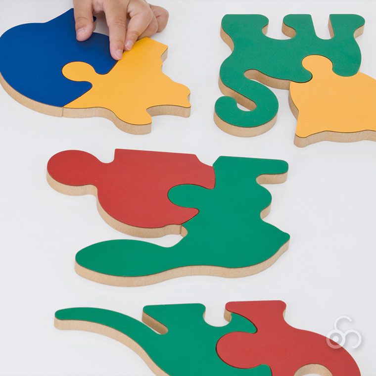 TAG 動物パズル TGESC13 知育玩具 知育 おもちゃ 木製 2歳 3歳 4歳 5歳 男の子 女の子 誕生日 プレゼント｜sun-wa｜08