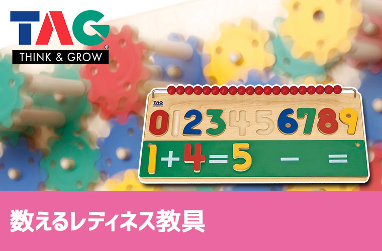 TAG 数えるレディネス教具 TGRE30 知育玩具 知育 おもちゃ 木製 3歳 4
