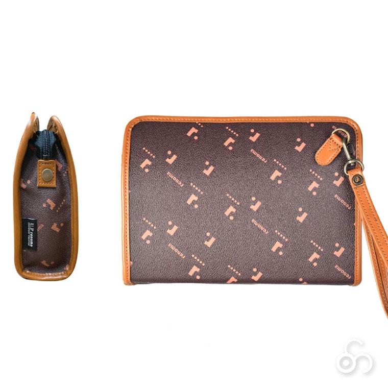 U.P renoma セカンドバッグ ブラック UR20118