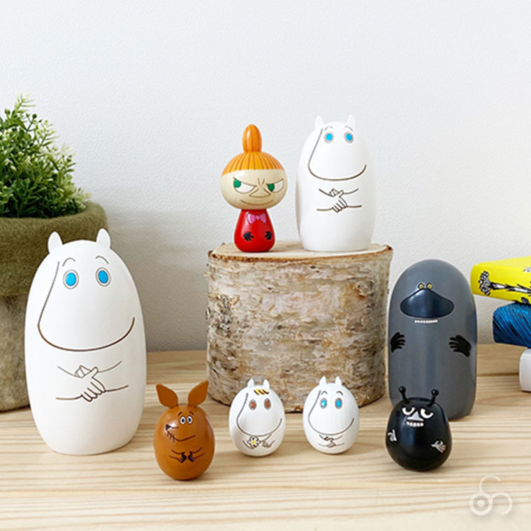 MOOMIN（ムーミン） (レビュー特典あり) 卯三郎こけし ミニ スノークの