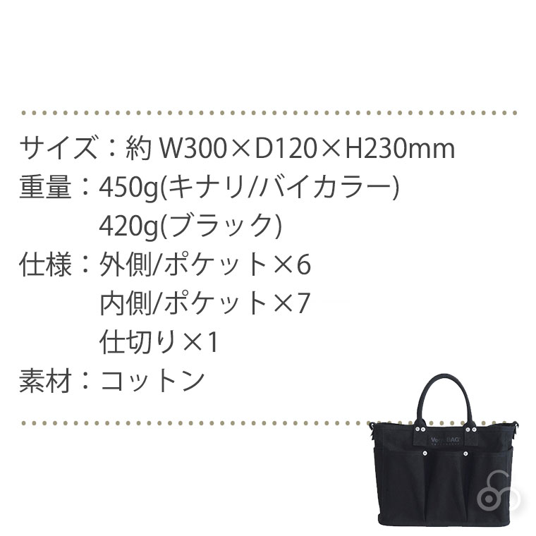 VegieBAG ベジバッグ FLAP フラップ KINARI VC-103 トートバッグ｜sun-wa｜16