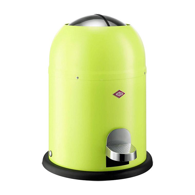 WESCO ペダルビン SINGLE MASTER (シングルマスター) 9L ペダル式 ゴミ箱 ダストボックス スリム おしゃれ リビング キッチン 浴室 寝室 WC-180212の画像