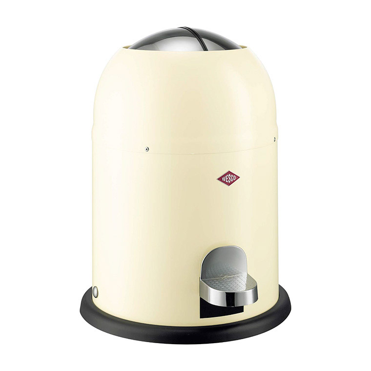 WESCO ペダルビン SINGLE MASTER (シングルマスター) 9L ペダル式 ゴミ箱 ダストボックス スリム おしゃれ リビング キッチン 浴室 寝室 WC-180212の画像