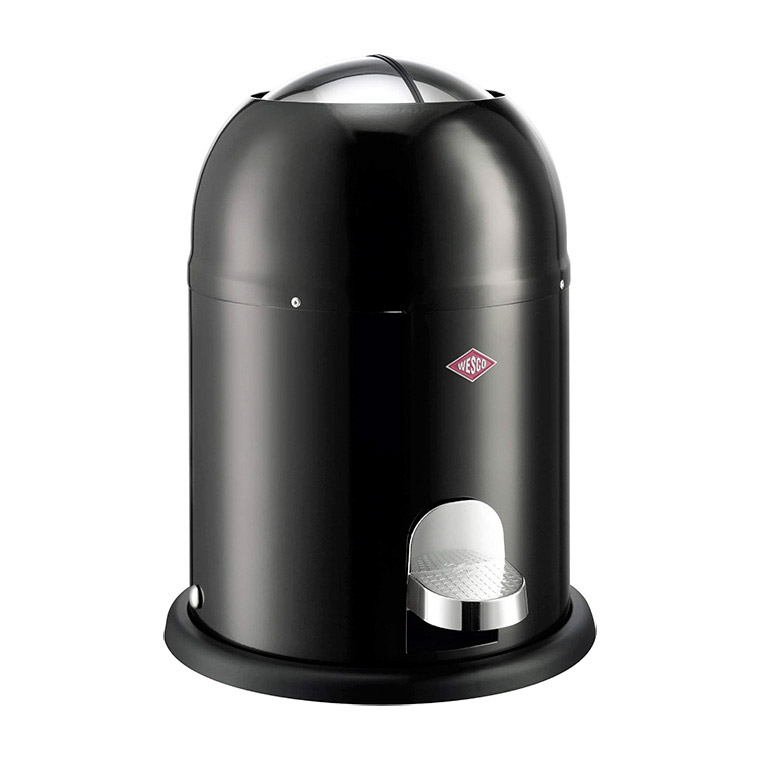 WESCO ペダルビン SINGLE MASTER (シングルマスター) 9L ペダル式 ゴミ箱 ダストボックス スリム おしゃれ リビング キッチン 浴室 寝室 WC-180212の画像
