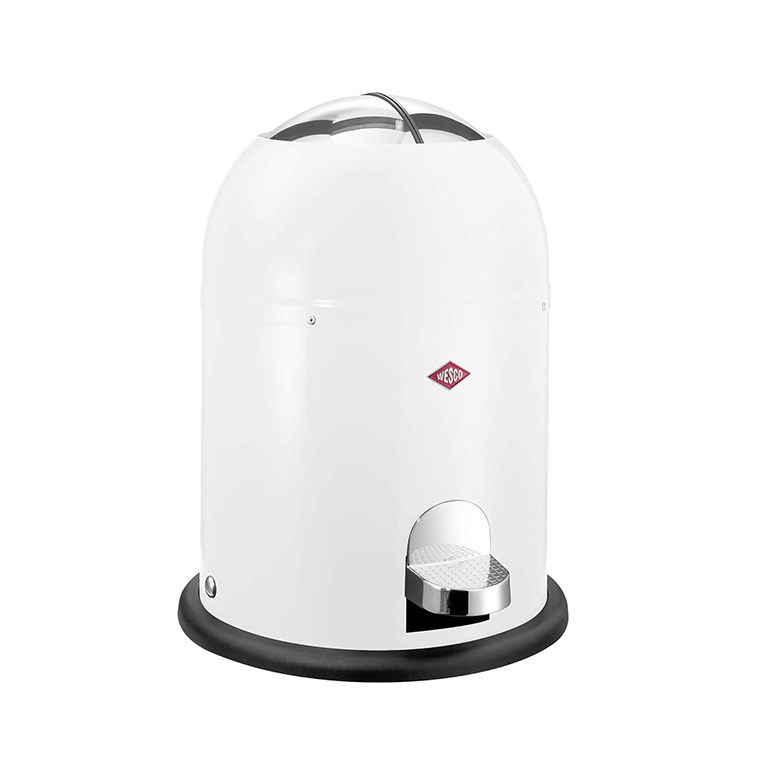 WESCO ペダルビン SINGLE MASTER (シングルマスター) 9L ペダル式 ゴミ箱 ダストボックス スリム おしゃれ リビング キッチン 浴室 寝室 WC-180212の画像