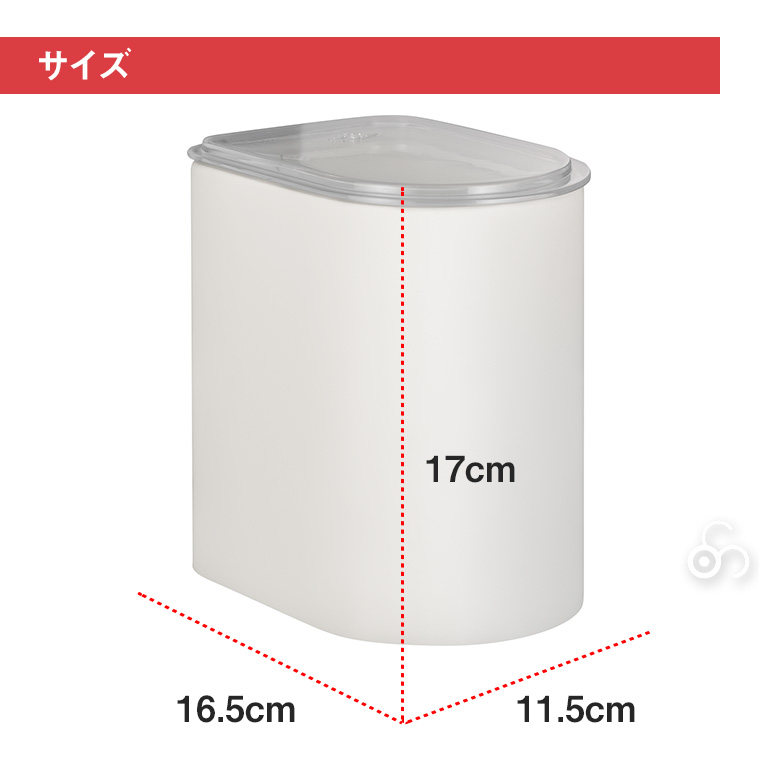 WESCO 保存容器 CANISTERS LOFT (キャニスターロフト) M 2.2L ポット ストレージ ジャー キッチン WC-321411｜sun-wa｜07