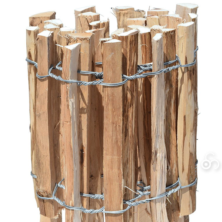 ウィキトランス ヘーゼルナッツの木製ロールフェンス H28cm 柵