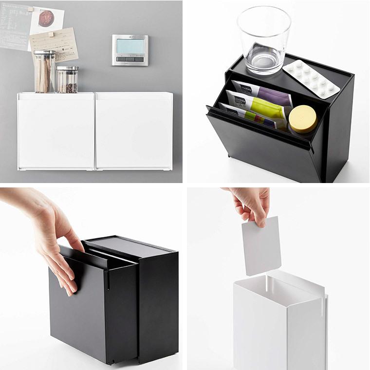 マグネットインスタントスティックホルダー タワー 山崎実業 ホワイト