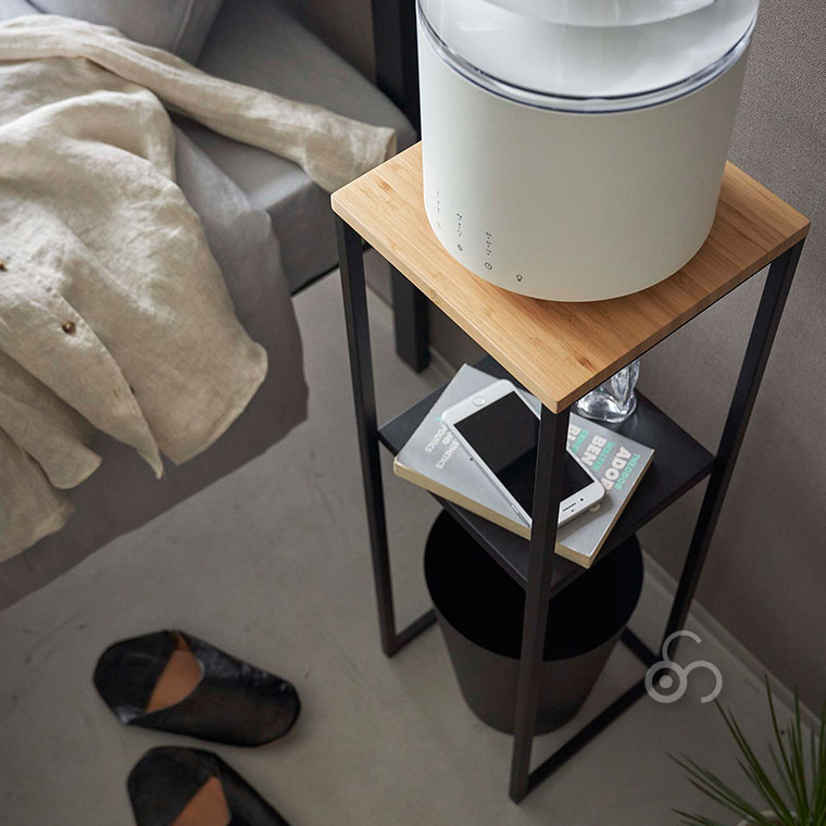 山崎実業 tower 加湿器スタンド タワーホワイト ブラック 5983 5984