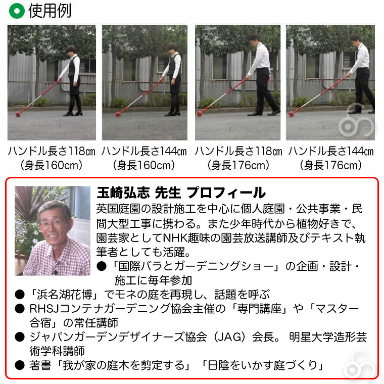 ハンドル　使用写真