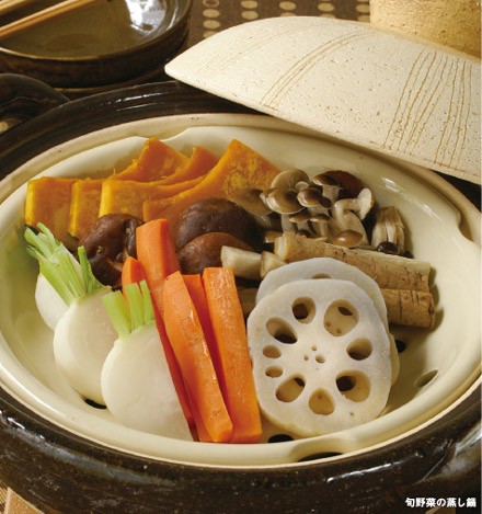 長谷園 旧商品 伊賀焼 ヘルシー蒸し鍋 「優」 線彫 中 ZW-45 : サンワ