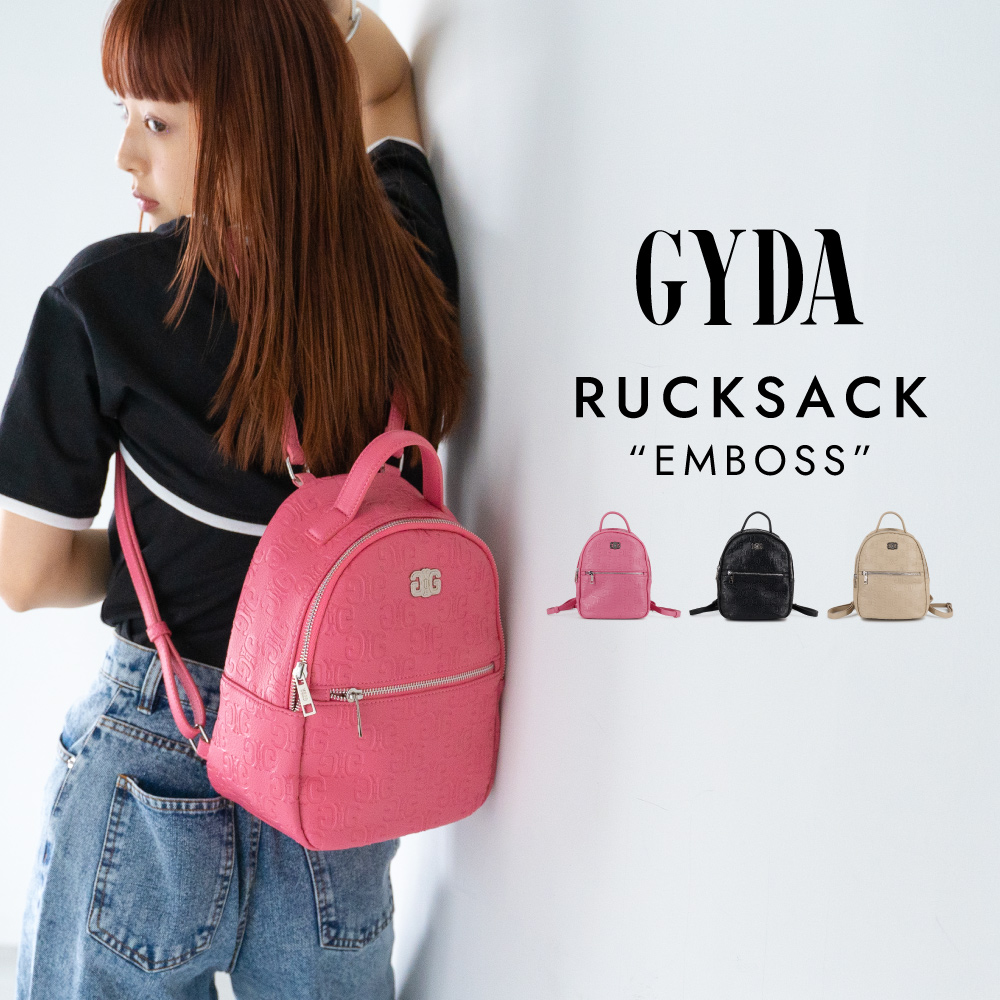GYDA（ジェイダ） ミニリュック EMBOSS エンボス GY-B216 レディース 