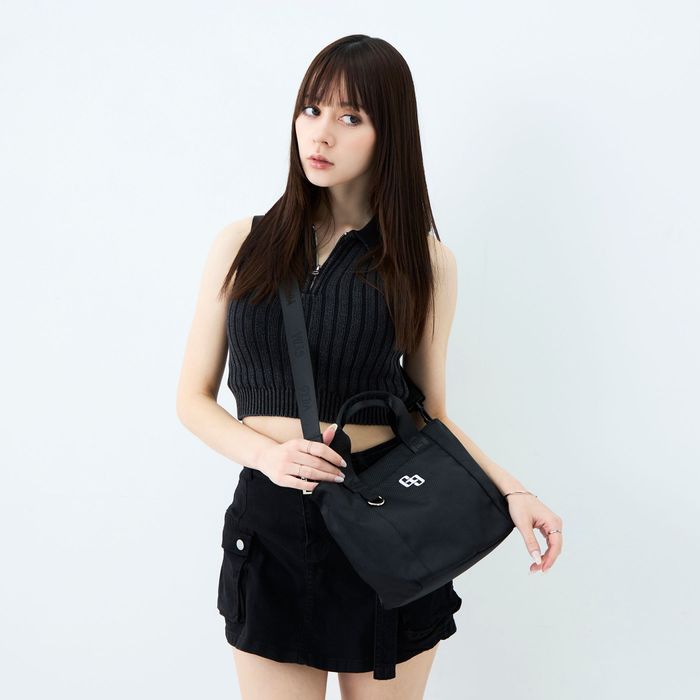 GYDA（ジェイダ） 2WAYミニトートバッグ ショルダーバッグ 缶バッジ