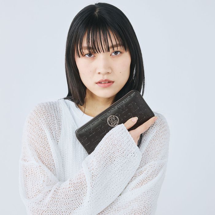 GYDA（ジェイダ） 長財布 ラウンドファスナー GY-W301 サークルメタル 