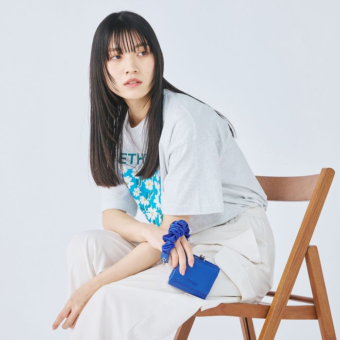 MURUA（ムルーア） 口金ミニ財布 MR-W1332 ギャザーチャーム