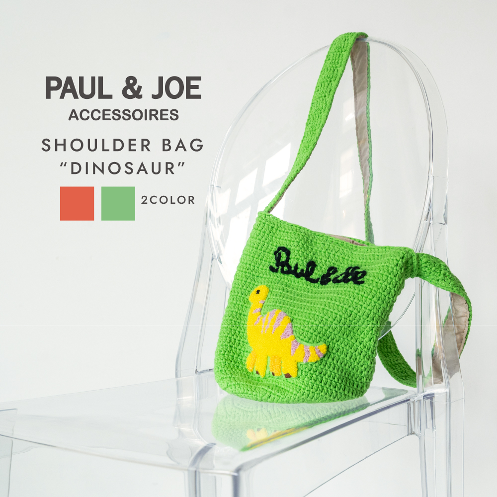 PAUL &amp; JOE ACCESSOIRES ポール＆ジョーアクセソワ ショルダーバッグ ダイナソー...