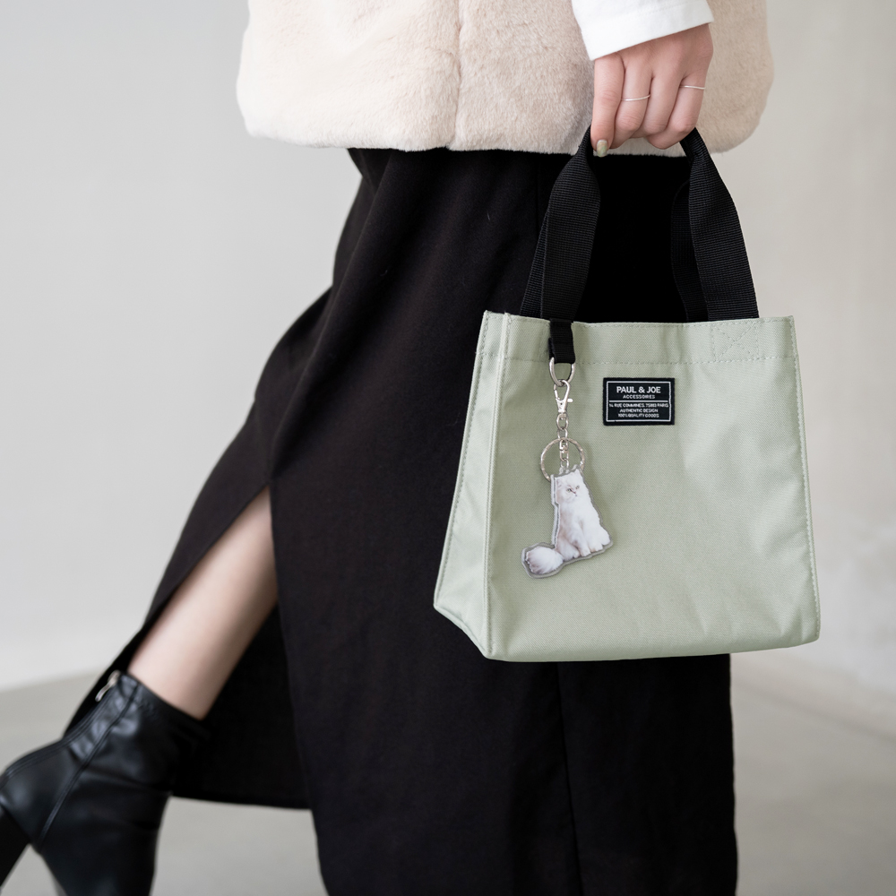 早い者勝ち WOODYミニトートバッグ WhiteBrown ブラウン ホワイト Chloé Mini Woody Tote Bag In Linen in White - Brown | Chloé TW