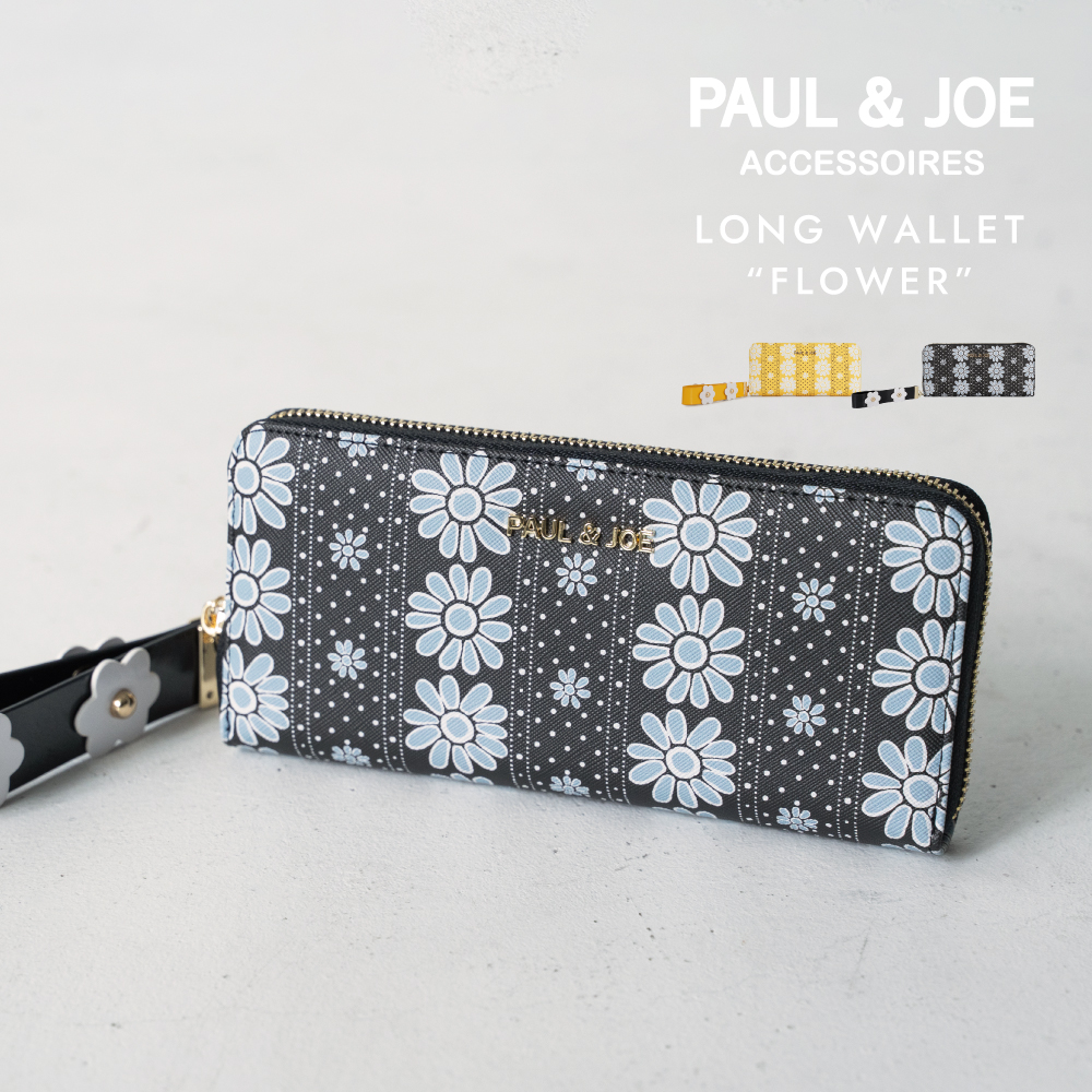 PAUL & JOE ACCESSOIRES ポール＆ジョーアクセソワ ラウンド束入れ フラワープリント PJA-W981｜sunart｜02