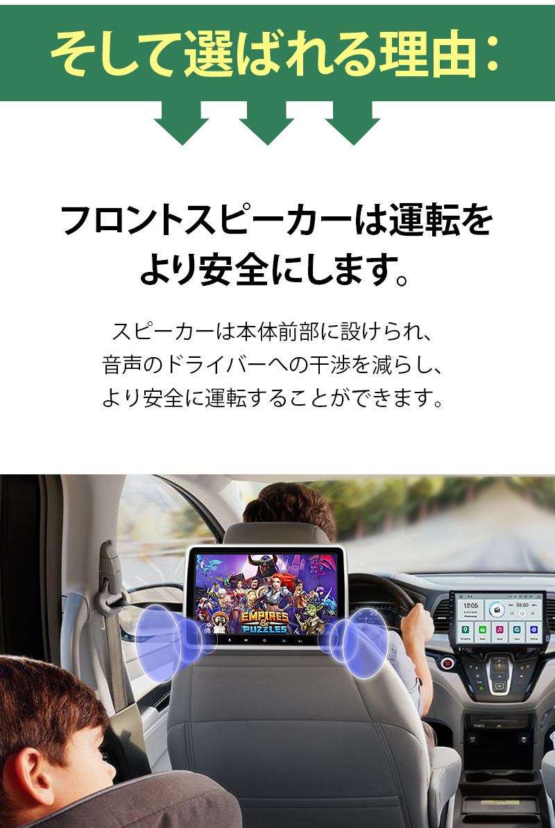 当店おすすめ品 Hw Ekワゴン ヘッドレストモニター 1台 Cprm対応 Hdmi Wsvga高画質 リアモニター 車載 Dvdプレーヤー 10 1インチ ヘッドレスト Www Abtrs Com